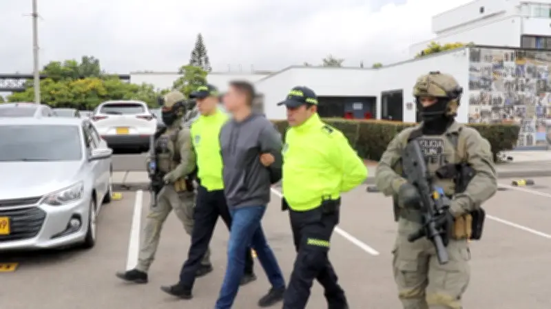 Capturan en Bogotá a mexicano del Cártel de Sinaloa por narcotráfico