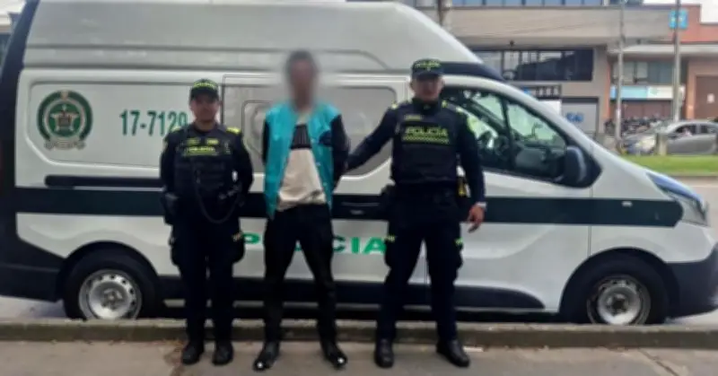 Capturan en Chapinero Alto a hombre por robo de celular a mujer