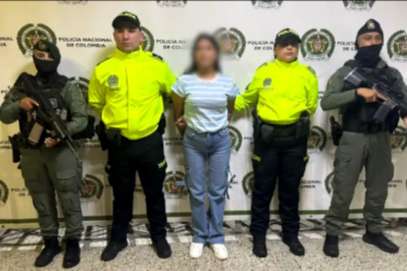 Capturan en Medellín a alias 'Hilary', hermana de fundador del Tren de Aragua
