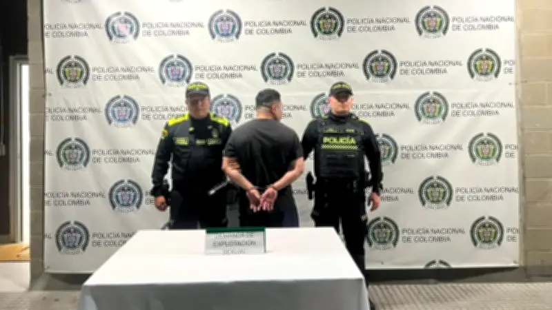 Capturan en Medellín a extranjero por explotación sexual de menor