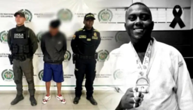 Capturan en Palmira a alias Panda, presunto asesino del judoca Elmer Daniel Orejuela
