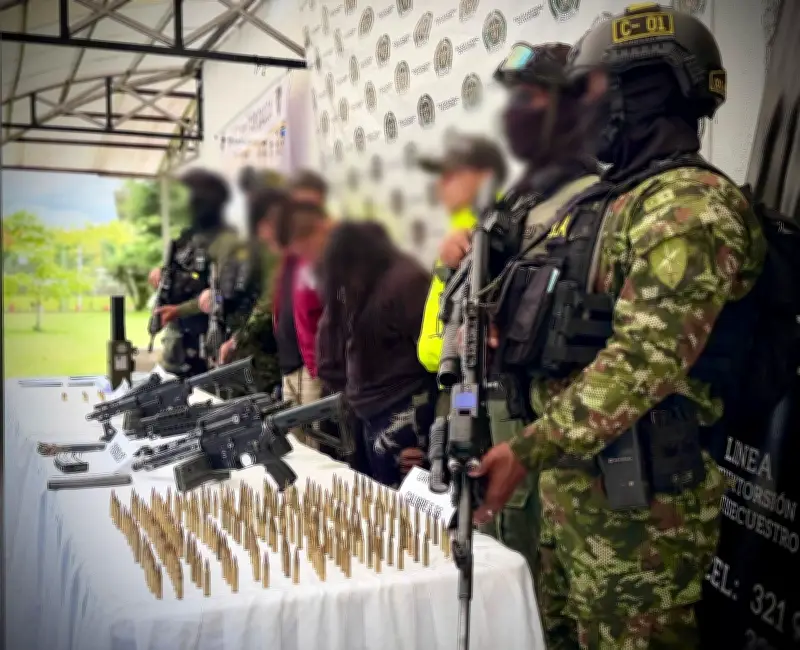 Capturan en Popayán a tres presuntos integrantes de red de apoyo de disidencia Carlos Patiño