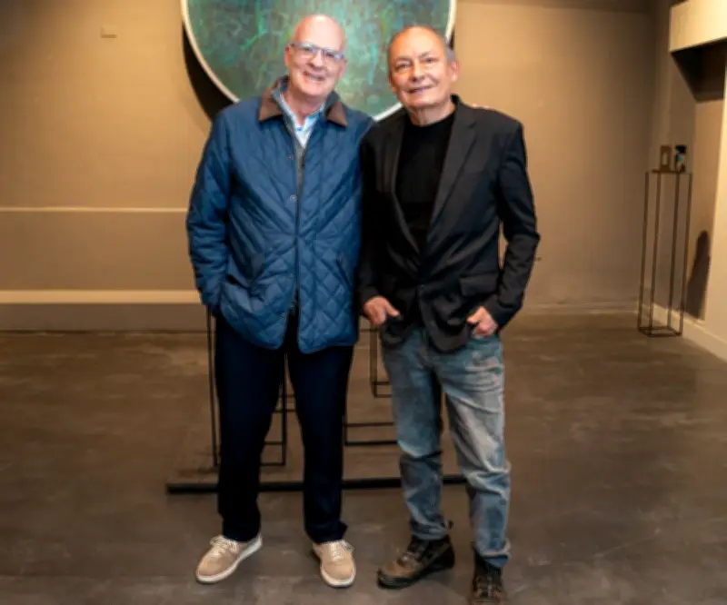 Carlos Salas presenta 'Vislumbres, desde lo profundo del taller' en la Galería Baobab