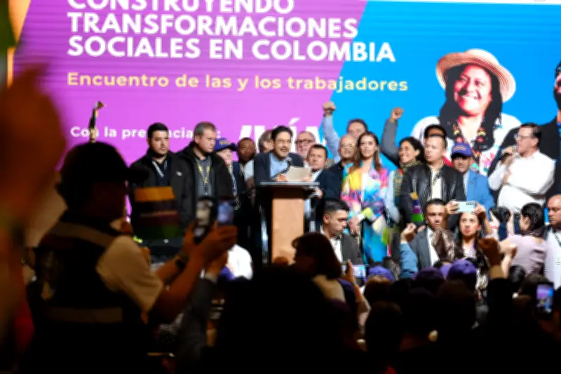 Centrales obreras respaldan a Iván Cepeda rumbo a presidenciales