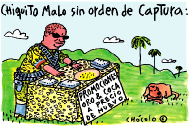 Chocolo critica la corrupción en Colombia con su nueva caricatura