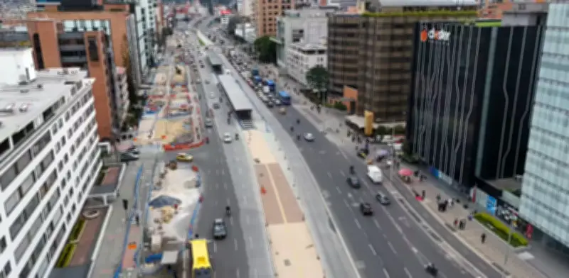 Cierres por obras en intersección de avenida 19 con calle 100 en Bogotá