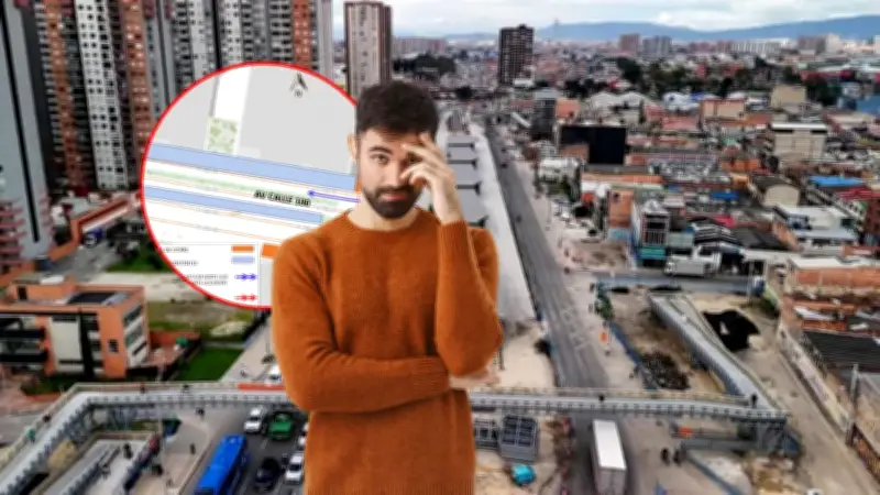 Cierres viales en Bogotá por obras de TransMilenio en avenida 68