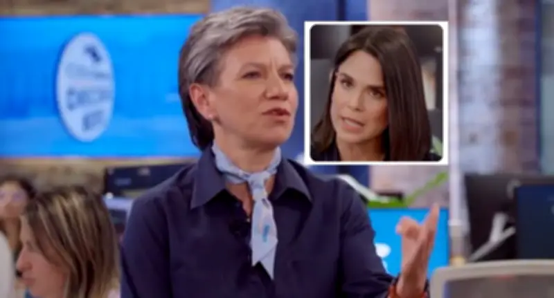 Claudía López estalla con periodista de Noticias Caracol por compararla con Trump