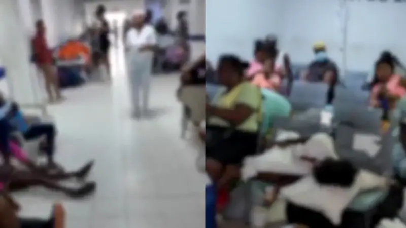 Colapso en hospital de Chocó: ocupación del 340% y condiciones inhumanas