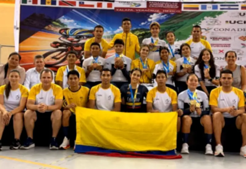 Colombia arrasa en Panamericano Juvenil de Ciclismo de Pista con 26 medallas