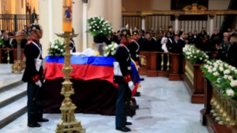 Colombia despide a Germán Vargas Lleras con funeral de Estado