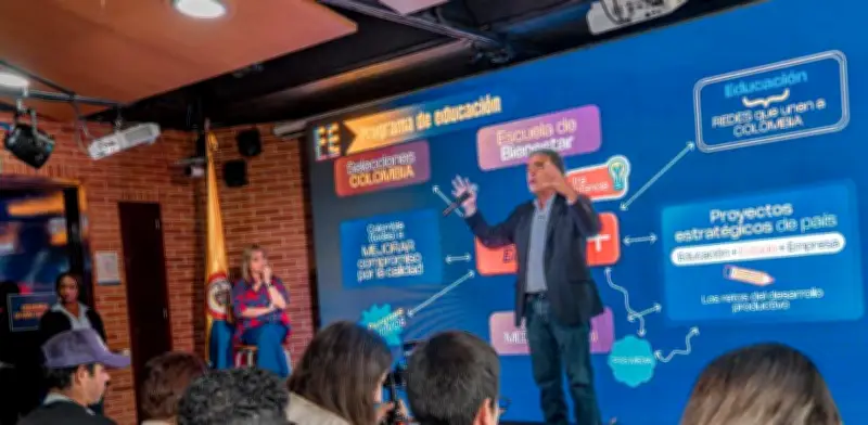'Colombia, la más Educada': Fajardo presenta su plan educativo