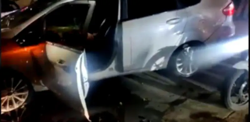Conductor ebrio atropella a varias personas frente al Hospital de Suba en Bogotá