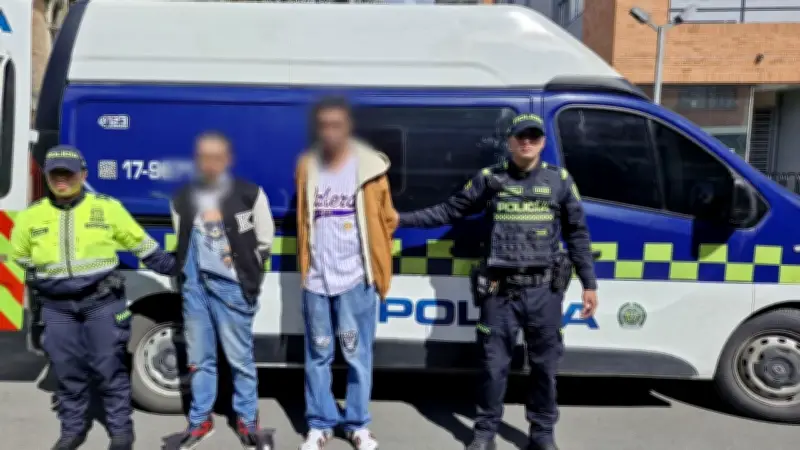 Cárcel para dos hombres por hurto violento de celulares en el SITP de Bogotá