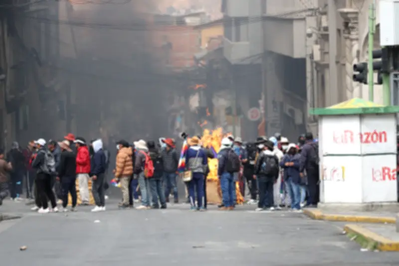 Crisis política en Bolivia: protestas, bloqueos y pedidos de renuncia a Paz