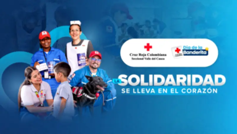 Cruz Roja Valle convoca al Día de la Banderita el 15 de mayo en Cali