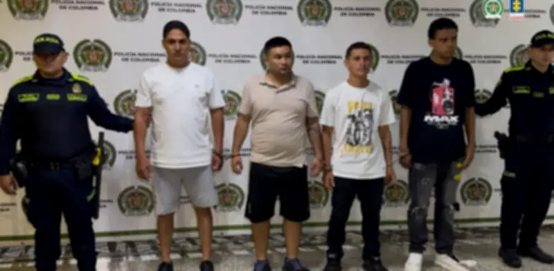 Cuatro guardianes del Inpec capturados por drogas y sexo en cárcel El Pedregal