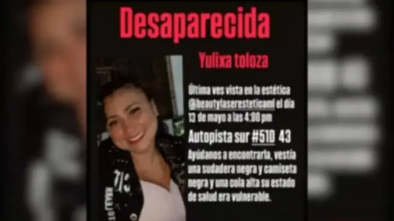 Desaparición de mujer en centro estético de Bogotá tras lipólisis láser