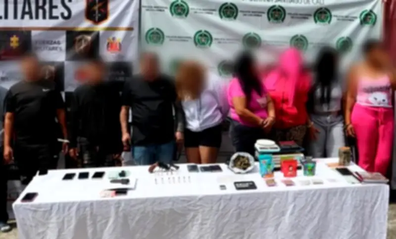 Desarticulan banda 'La Virgen' que vendía droga a menores en Cali