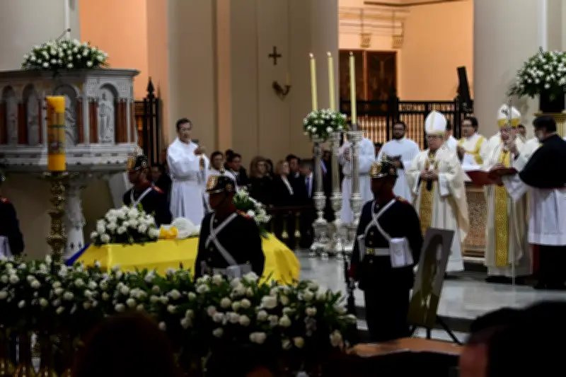 Despedida a Germán Vargas Lleras en el Palacio de San Carlos