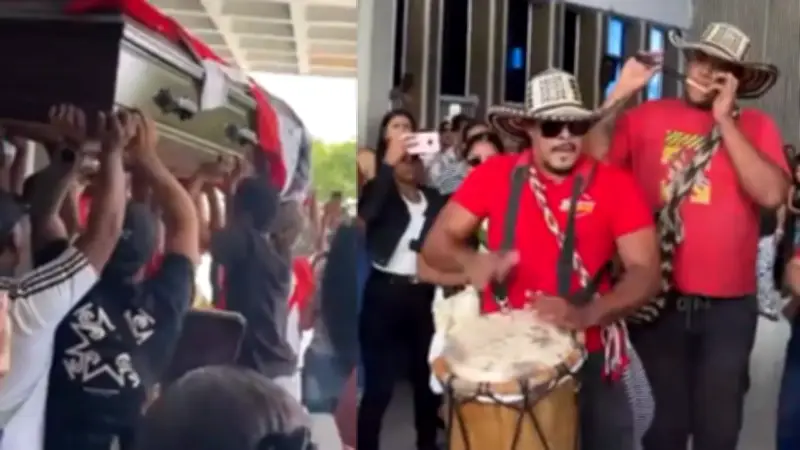 Despiden con cumbia a Danilo Ramírez, Rey Momo del Carnaval del Suroriente