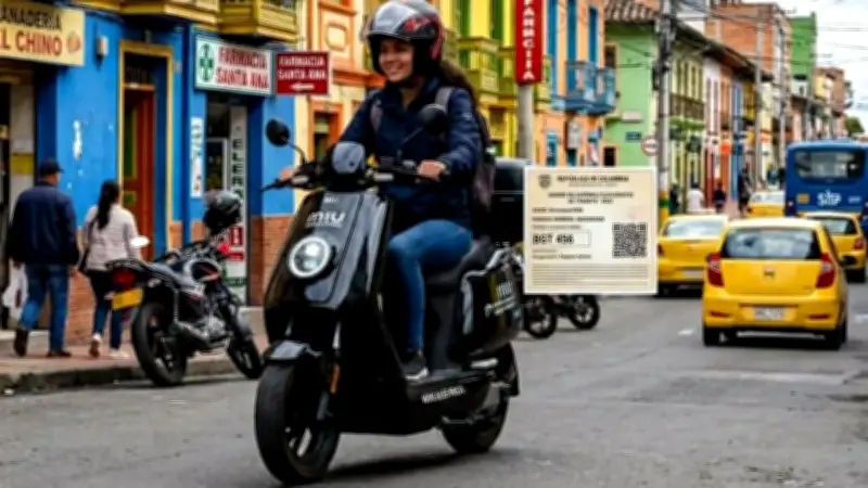Documentos obligatorios para motos eléctricas en Colombia en 2026