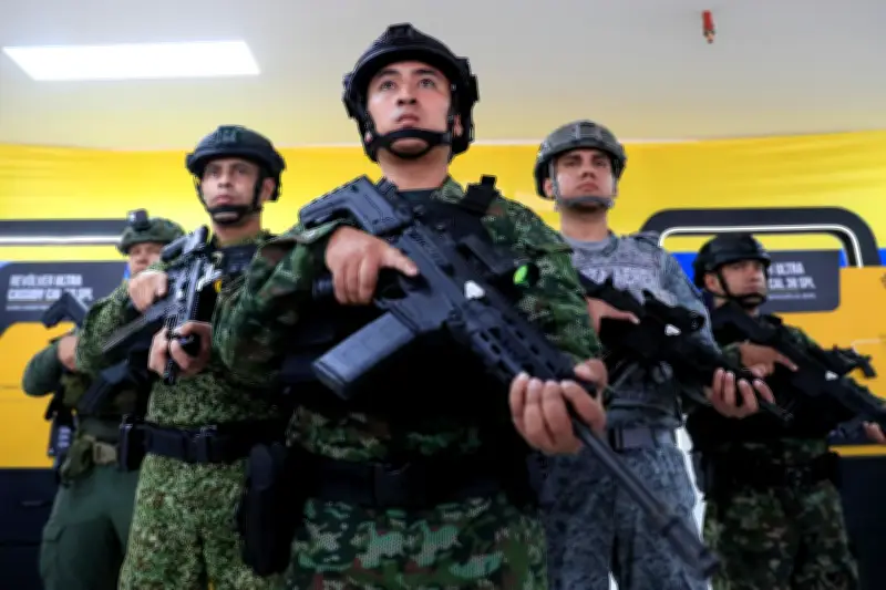 Dos soldados heridos en pruebas del fusil Jaguar en Tolemaida