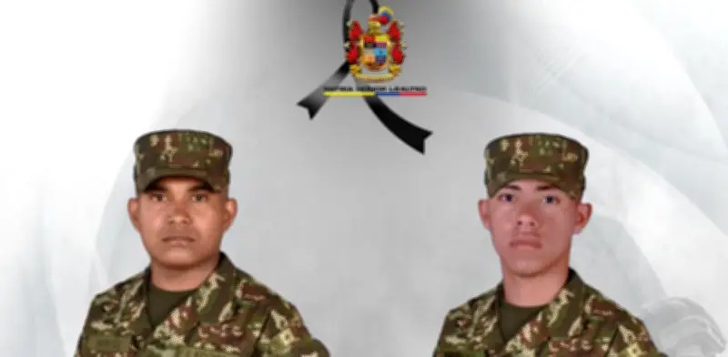 Dos soldados muertos y cuatro del Clan del Golfo abatidos en Urrao