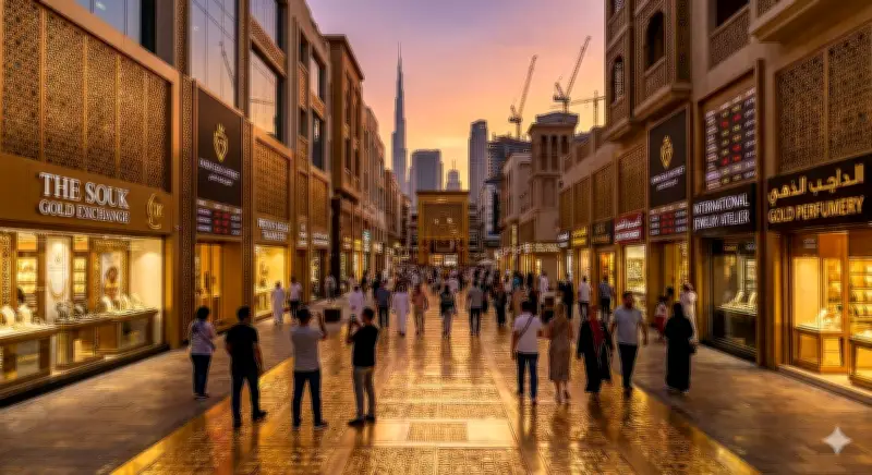 Dubai construirá calle pavimentada con oro en distrito de lujo con 1.000 tiendas