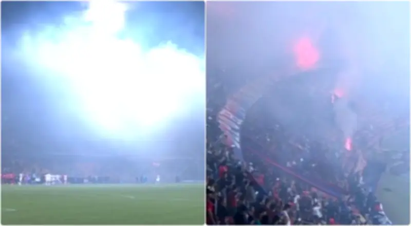 Dura sanción de Conmebol al DIM por disturbios ante Flamengo