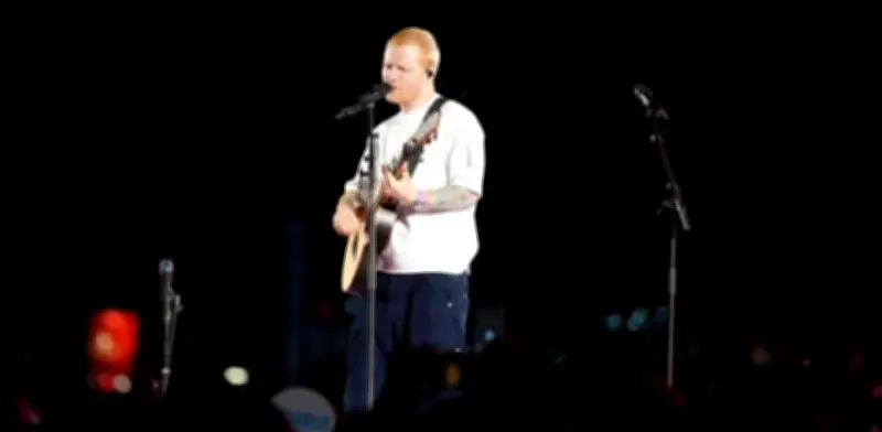 Ed Sheeran deslumbró en Bogotá con un concierto acústico de más de dos horas