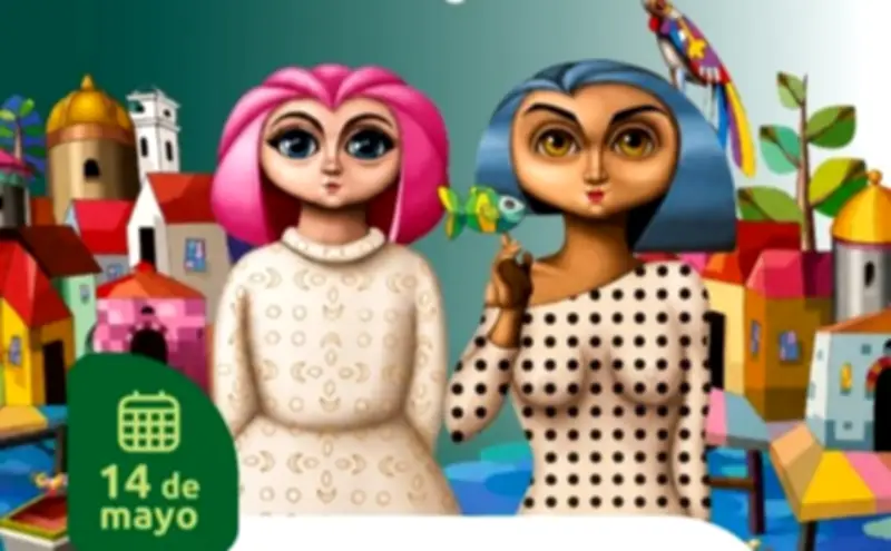 Efraín Saldaña convierte dibujos infantiles en arte en Visitarte 2026