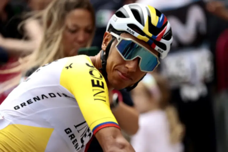 Egan Bernal y Einer Rubio rinden en etapa 12 del Giro de Italia 2026