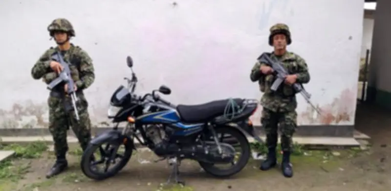 Ejército recupera moto de periodista asesinado en Antioquia