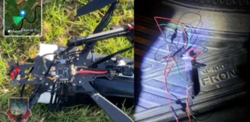 Ejército vincula a grupos armados con dron explosivo hallado cerca de El Dorado y Catam