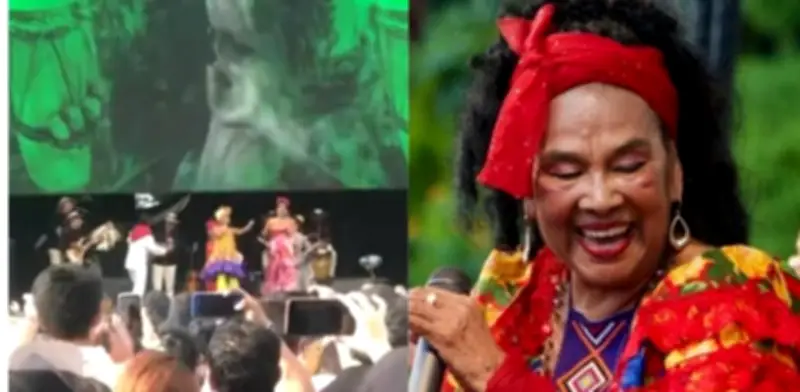El último concierto de Totó la Momposina: su despedida en el Festival Cordillera 2022