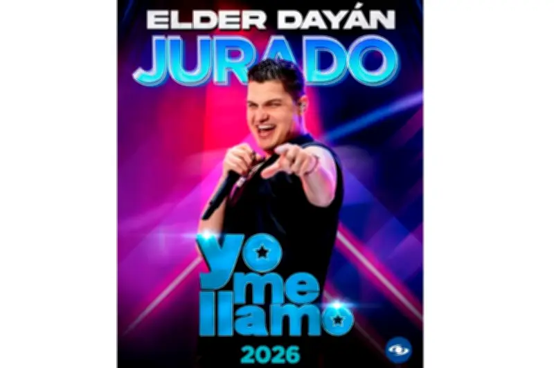 Elder Dayán Díaz, nuevo jurado de 'Yo me llamo': "Estoy feliz"