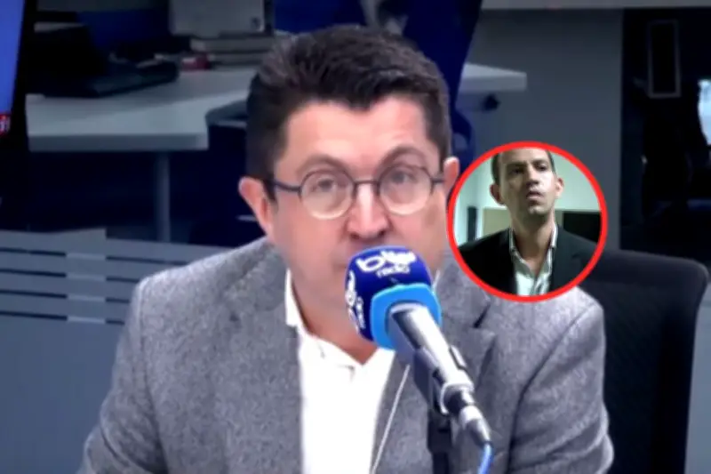 Emilio Tapia y periodista de Blu Radio protagonizan fuerte agarrón en vivo