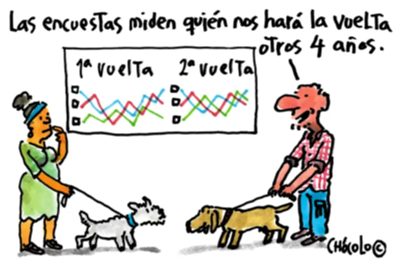Encuestas miden quién nos hará la vuelta otros cuatro años