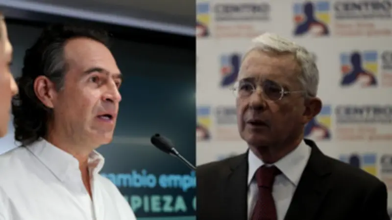 Enfrentamiento en Rionegro entre manifestantes y simpatizantes de Uribe