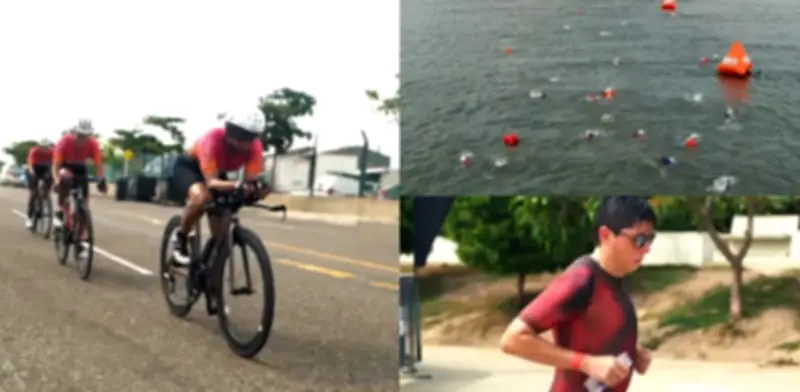 Entrenamiento del IRONMAN 70.3 en Barranquilla dejó positivas impresiones del recorrido