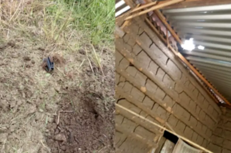 Explosión de dron en Corinto, Cauca, deja dos civiles heridos en medio de combates