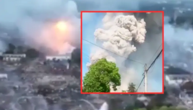 Explosión en fábrica de fuegos artificiales en China deja 21 muertos y más de 60 heridos