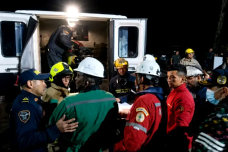 Explosión en mina de Cundinamarca deja cuatro mineros atrapados