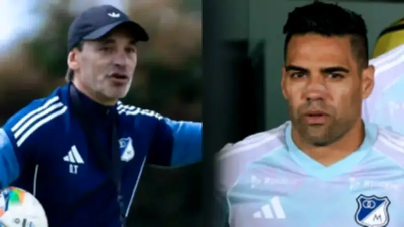 Fabián Bustos actualiza estado de salud de Falcao en Millonarios