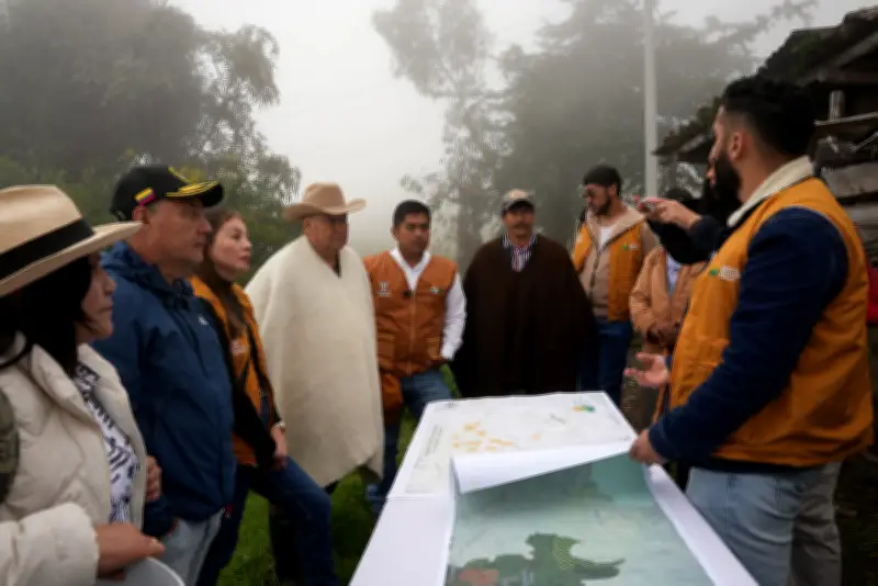 Familias de El Cocuy aseguran su tierra con título colonial de 1776