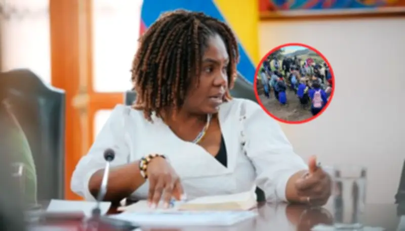 Francia Márquez reacciona a enfrentamientos entre indígenas en el Cauca