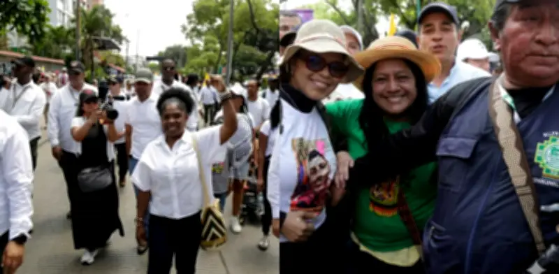 Francia Márquez y Aida Quilcué lideran marcha del Día del Trabajo en Cali