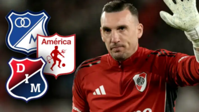 Franco Armani podría llegar a Millonarios tras salida de River Plate