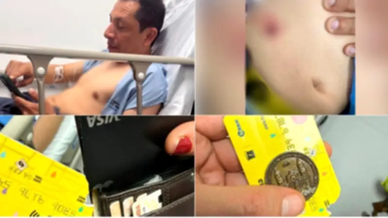 Funcionario del MinInterior herido al auxiliar a ciclista en Bogotá